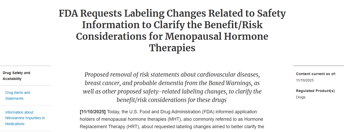 盘点:2025年更年期管理领域12项标志性进展